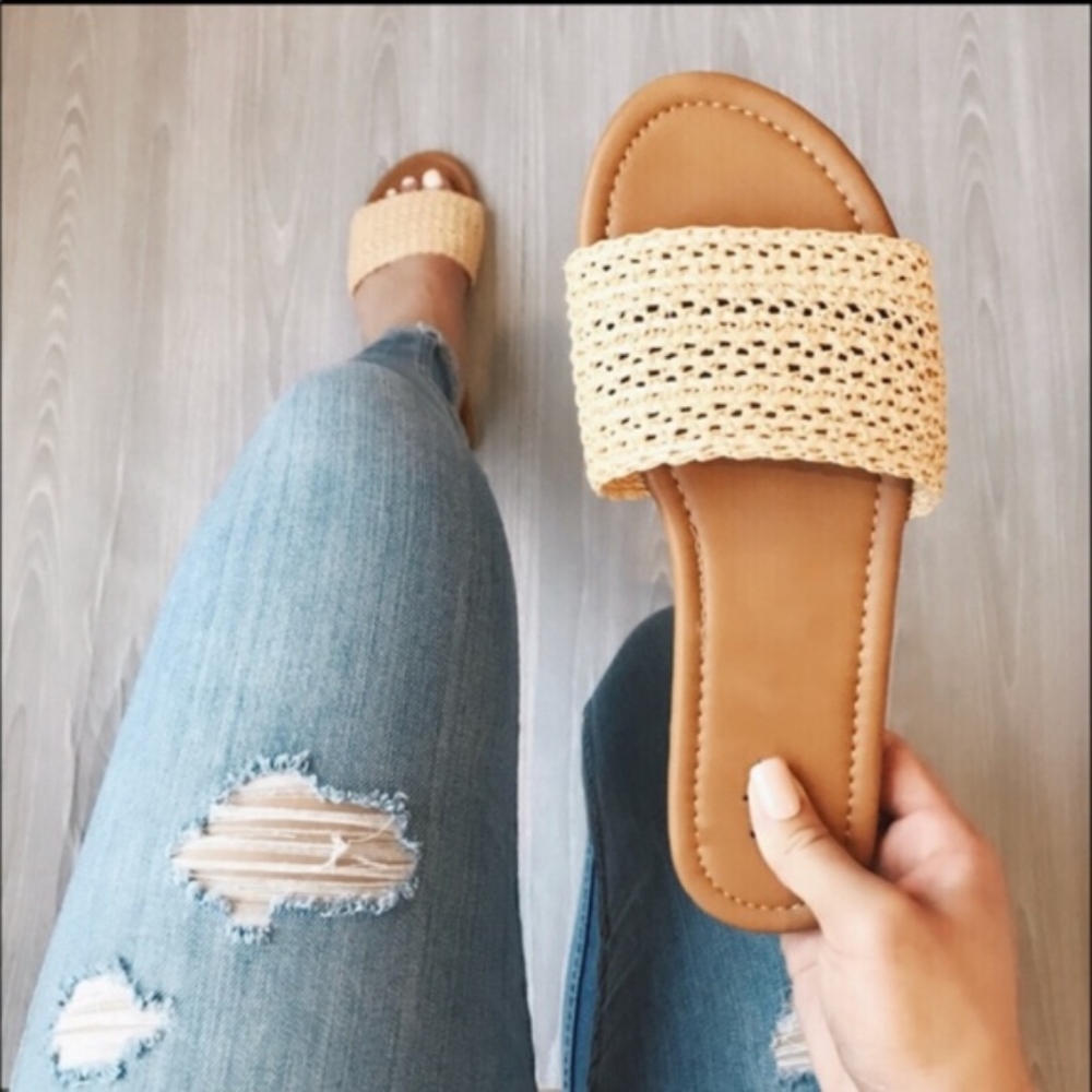 Woven Slide Sandal - Picture 2 of 3